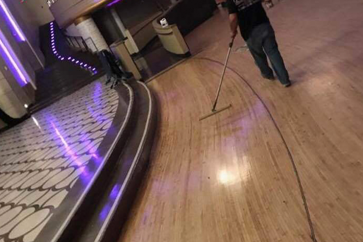 Commercial Hardwood Floor Refinishing. Los Angeles, CA Prime Hardwood